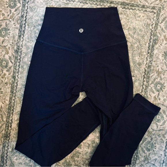 Lululemon True Navy Blue Align High-Rise Leggings - Picture 1 of 2